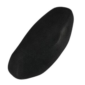 AUTOXYGEN Mesh Universal Scooter/Scooty Removable & Washable Waterproof Breathable Net Seat Cover Accessories (Black)