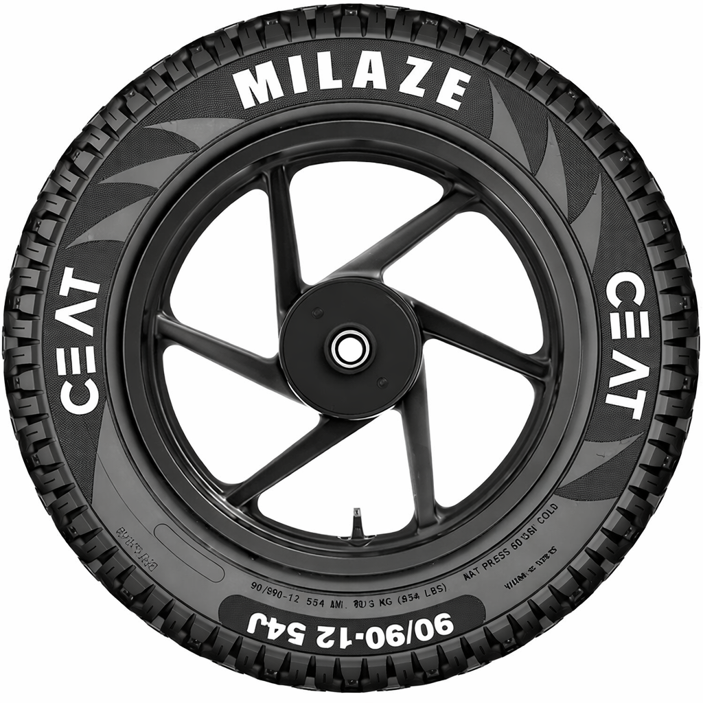 CEAT Milaze TL 90/90-12 Two Wheeler Tyre